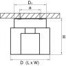 Светильник накладной LIGHTSTAR Cubo 160204